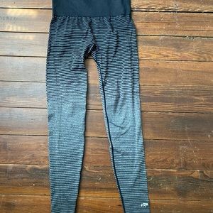 Marika Ombré Stripe Workout Tights Medium